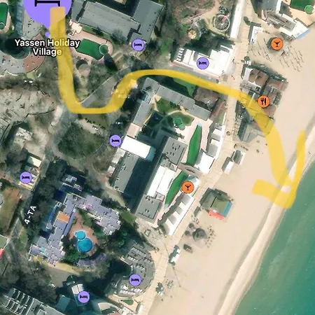 Appartement Yassen - Apartma 41 S Vyhledem Na Bazen Sunny Beach